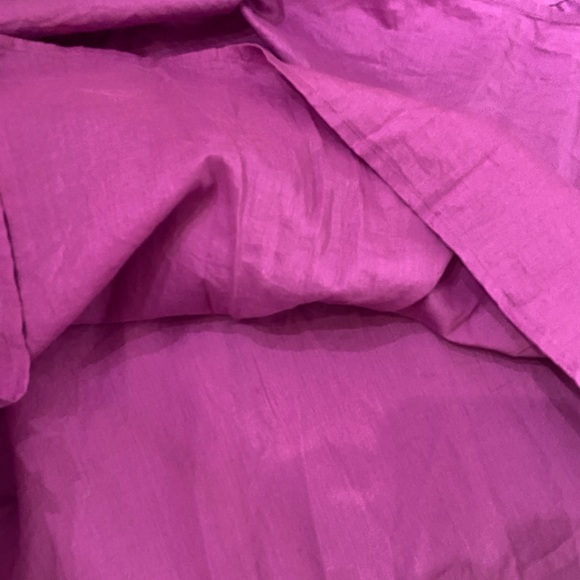 Rails Mary Berry Purple Organic Cotton Poplin Flowy Beachy Tiered Maxi Skirt S - Picture 9 of 11